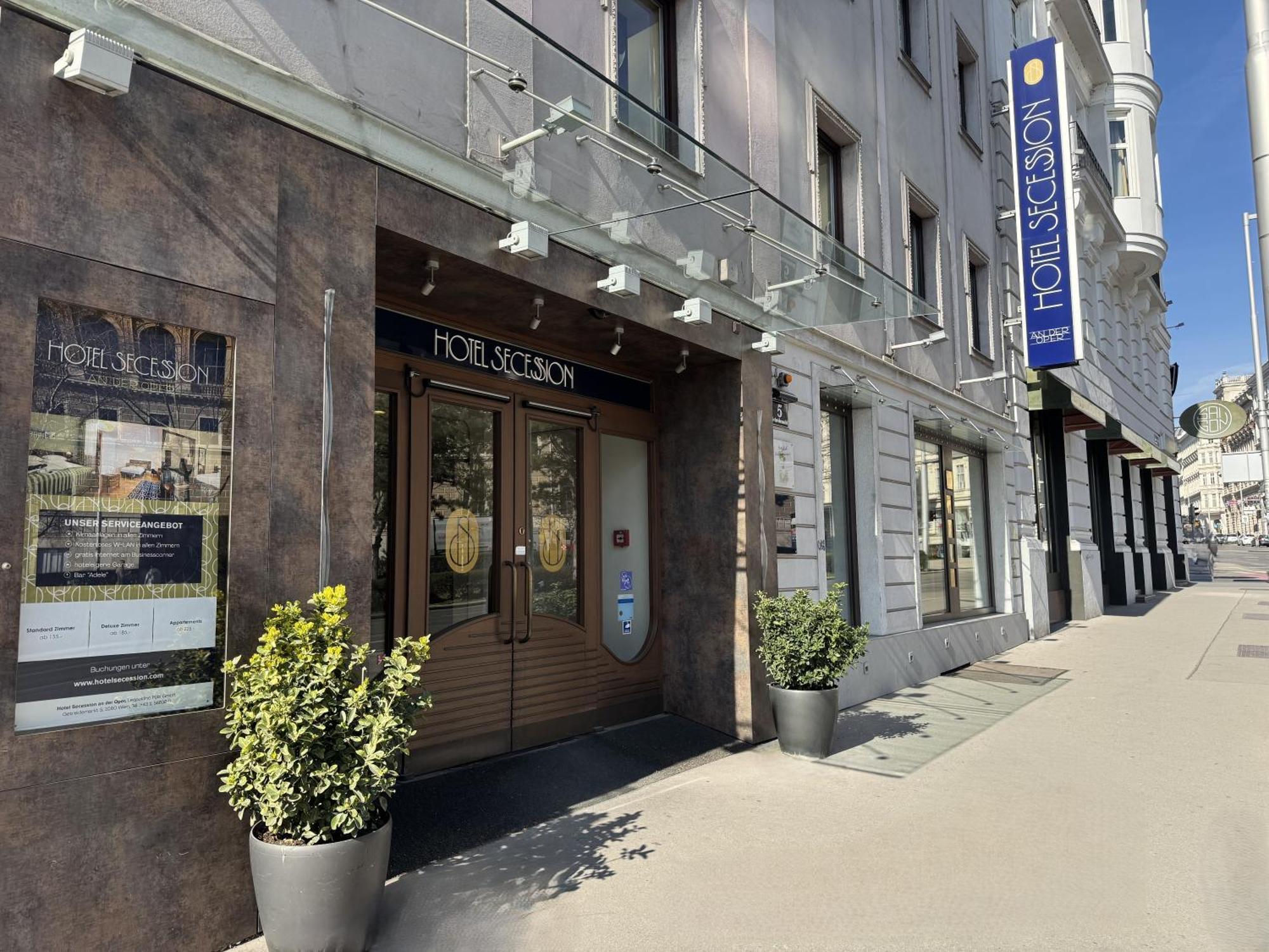 Hotel Secession An Der Oper Wien Eksteriør billede